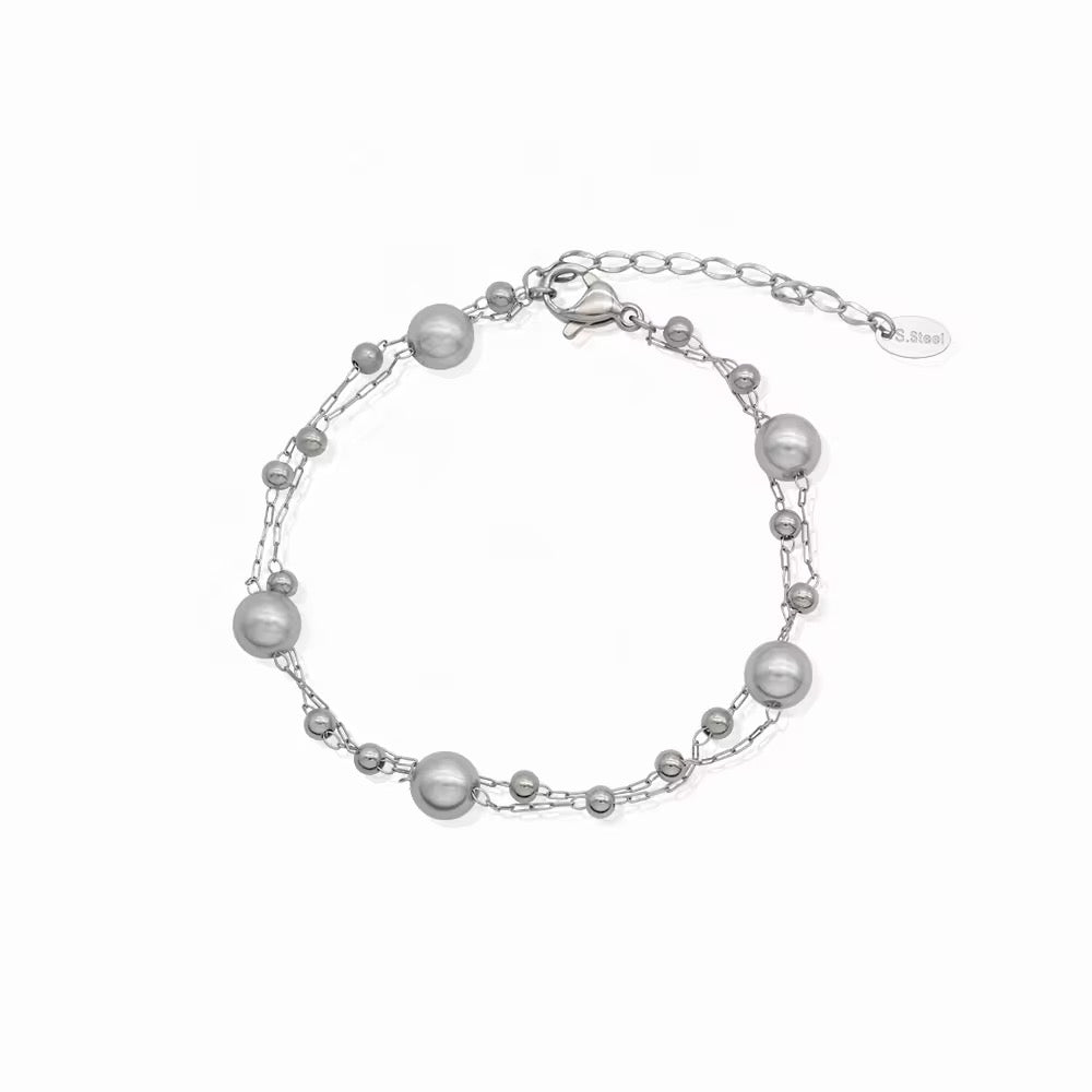 SILVER BEADS PEARL БУГУЙВЧ