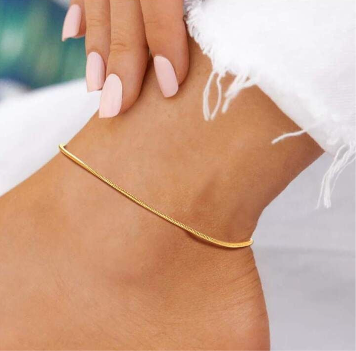 MINIMAL CHAIN ANKLET