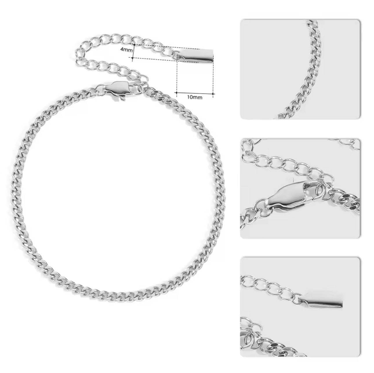 CUBAN CHAIN ANKLET