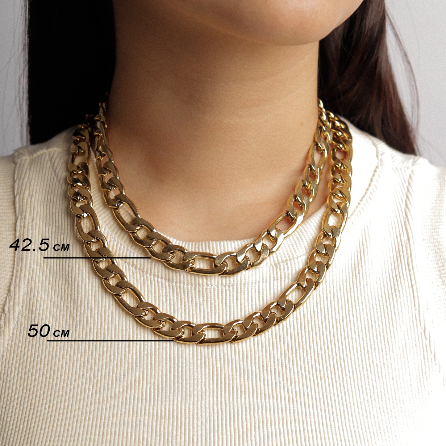 FIGARO UNISEX CHAIN (өргөн-10MM)