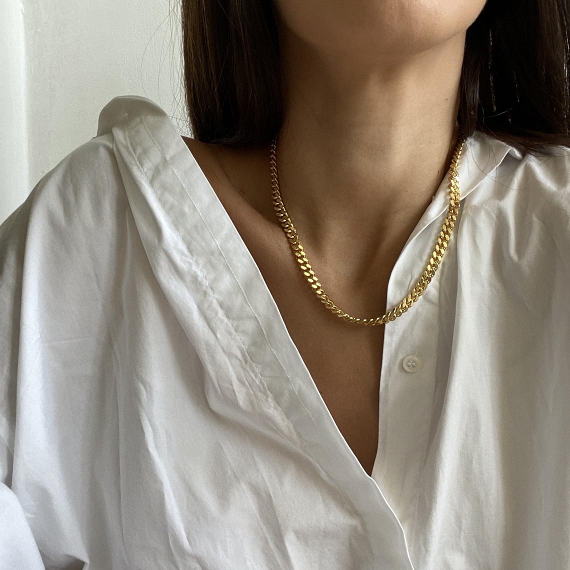 CUBAN UNISEX CHAIN (өргөн-6ММ)