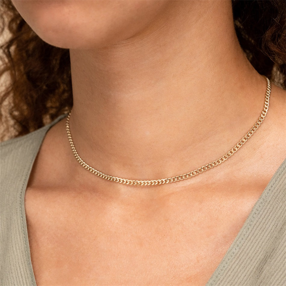 CUBAN UNISEX CHAIN (өргөн-4ММ)