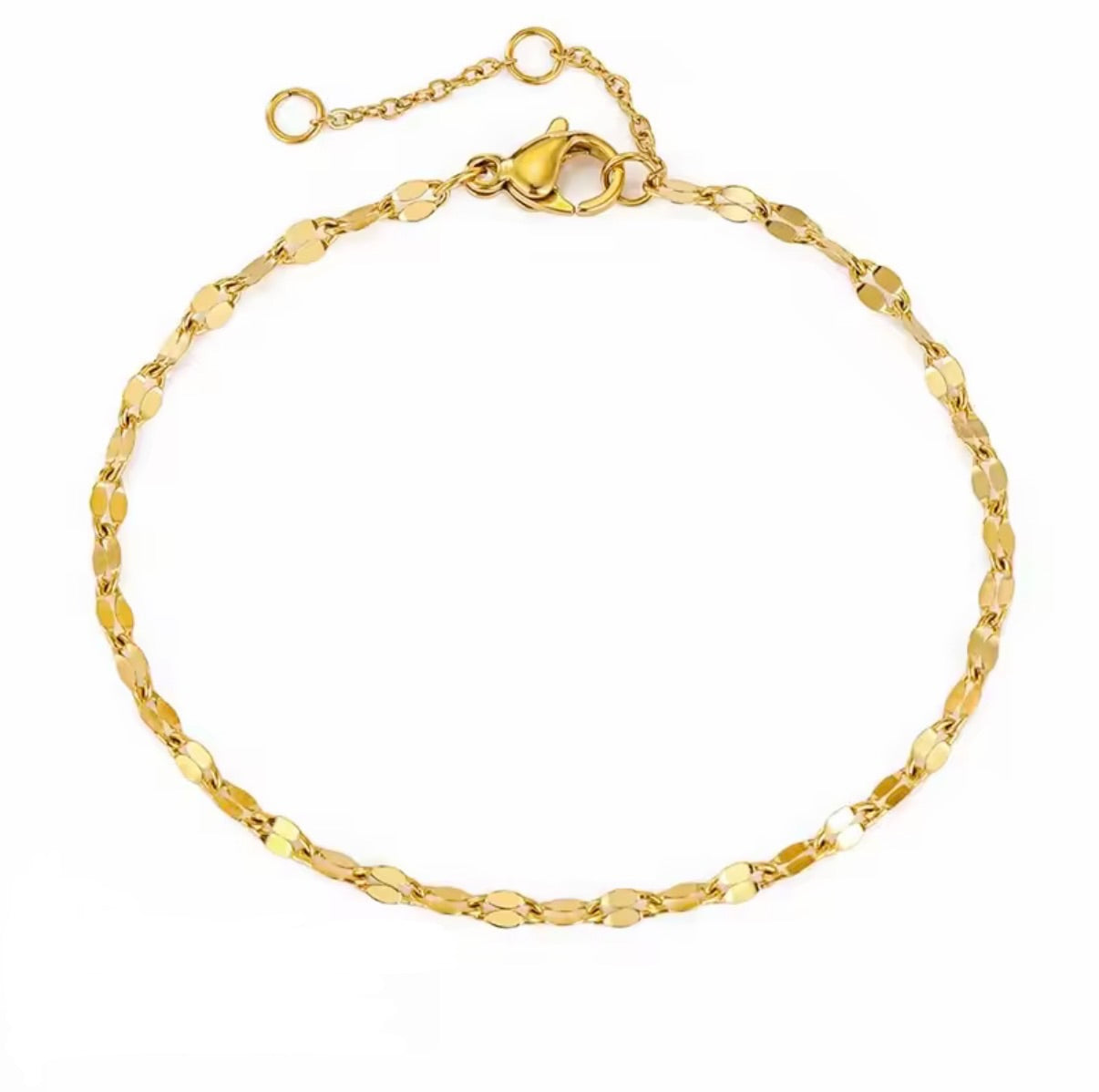 LIPS CHAIN ANKLET
