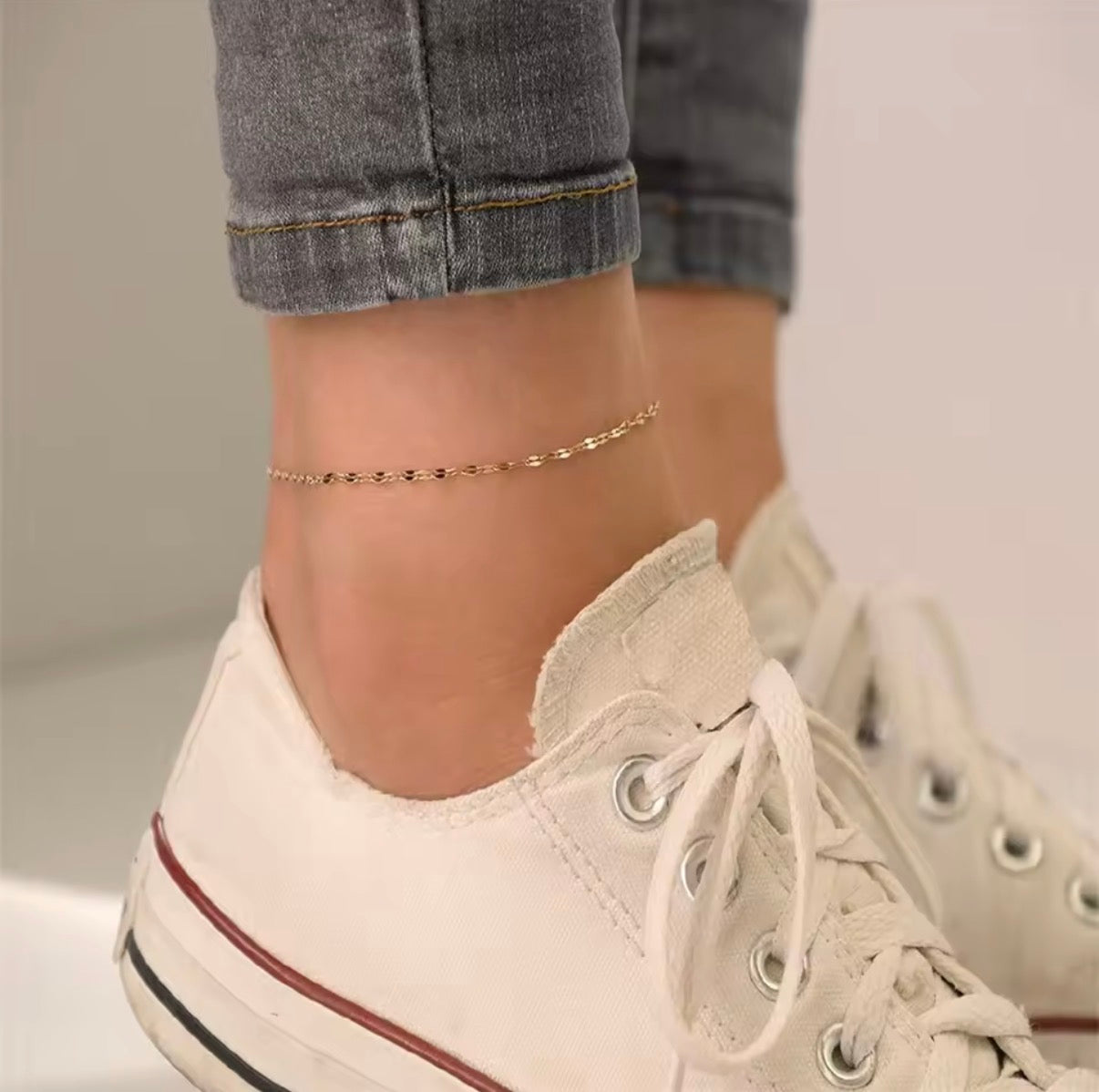 LIPS CHAIN ANKLET