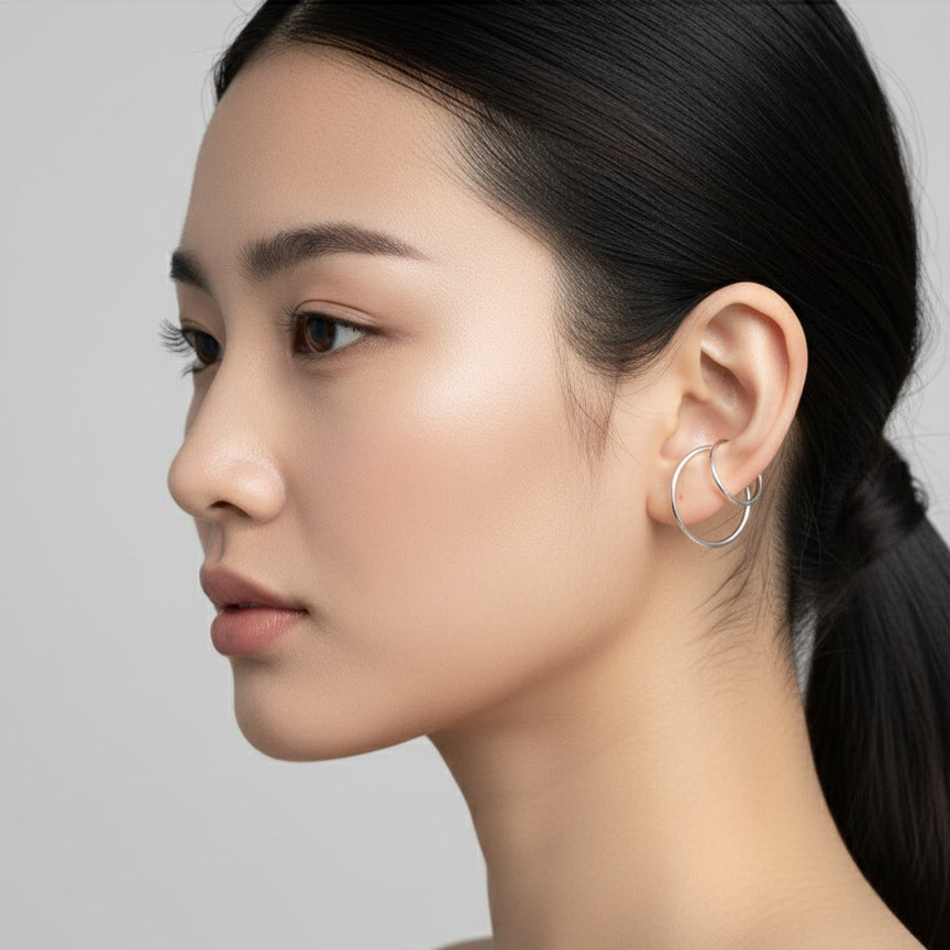 DOUBLE HOOP CUFF ЭЭМЭГ